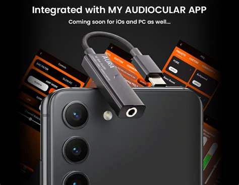 AUDIOCULAR AURA Hi-Res Portable DAC & Amp | Concept Kart