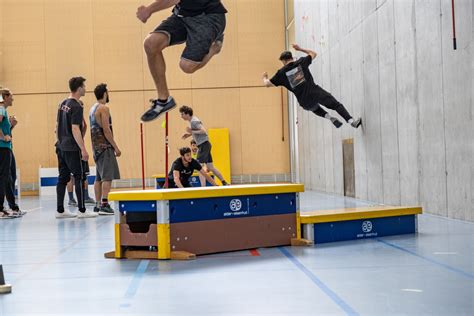 Parkour – Trainingsformen zu den Erscheinungsformen: Die Wand ...