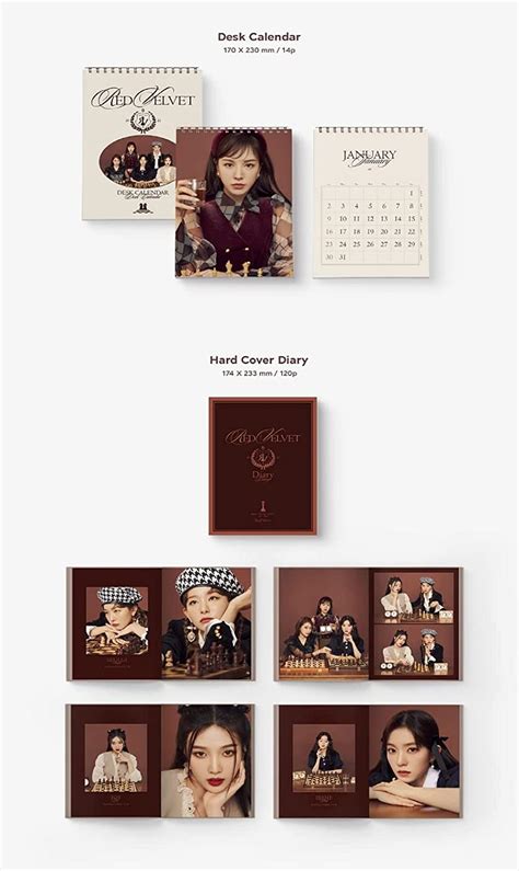 Buy SM Ent. Red Velvet - 2022 Red Velvet Season Greetings Album+Folded ...