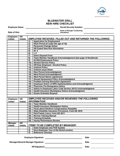 Image result for Paperwork Checklist