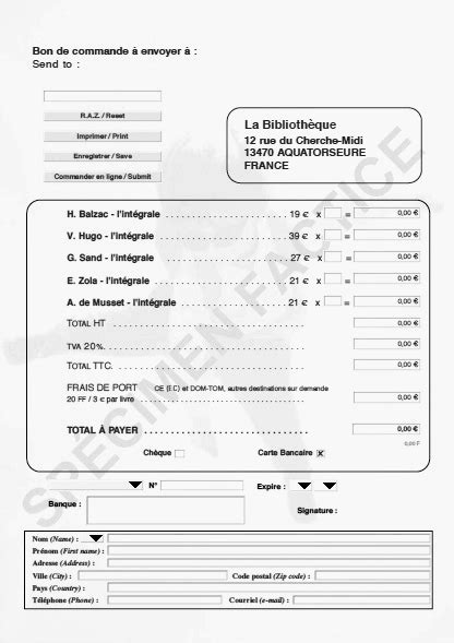 Invitation De Commande 的图像结果