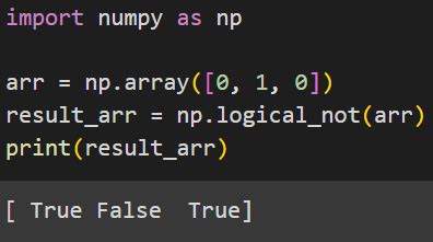 Image result for Boolean Array Python