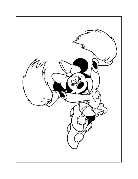 Minnie Mouse Coloring Pages – Printable Coloring Pages. FREE