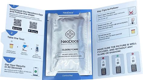 Buy NEODOCS ELDERLY CARE KIT | INSTANT AT-HOME URINE TEST | TRACK 10 ...