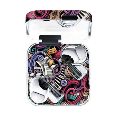Music Abstract Skin Wrap For Nothing Ear 1 – WrapCart Skins
