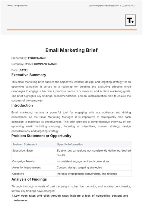 Email Marketing Why Problem Statement: Unveiling Challenges