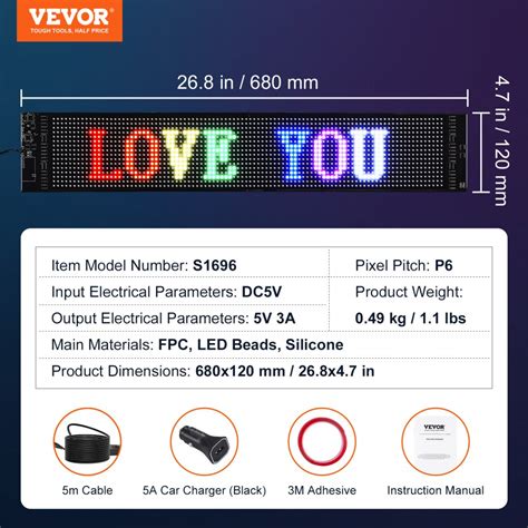 How to Program Vevor LED Sign 的图像结果