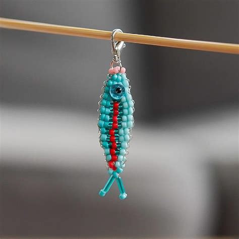 Image result for Bead Charm Fish Tutorial