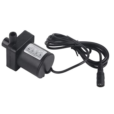 12V 18W DC Submersible Pump, Portable Mini Silent Brushless DC Pump ...