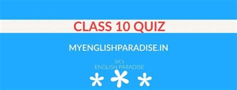 CLASS 10 SSLC - PROSE - COLOURS OF SILENCE QUIZ