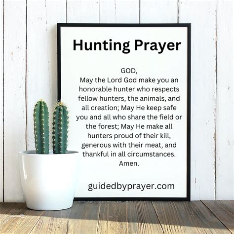 Hunting Prayer - Guided by Prayer