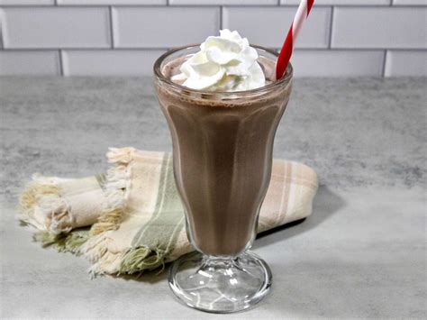 Malted Chocolate Milkshake Recipe
