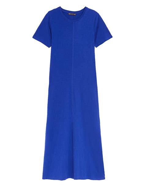 Buy Pure Cotton Round Neck Midaxi T-Shirt Dress at Marks & Spencer