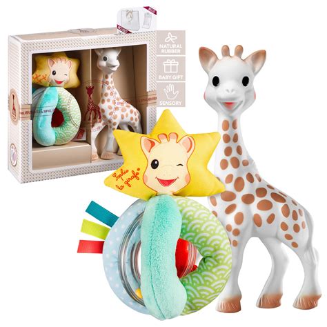 Sophie la girafe Sophiesticated Original Teether with Soft and Sense ...