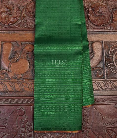 Buy Green Kanjivaram Silk Saree T601701