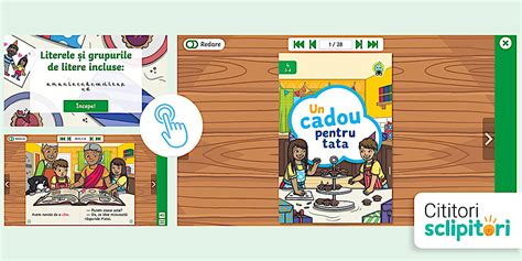 FREE! - Sunetul și litera D: Un cadou pentru tata – Plan de citire