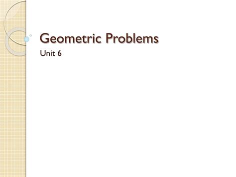 Image result for Geometric Math Problems