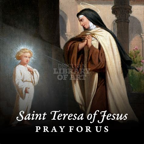 Diocesan Library of Art - Saint Teresa of Jesus : Square