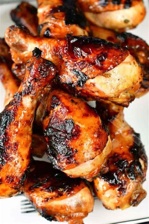 Grilled Chicken Legs (With Chicken Marinade)