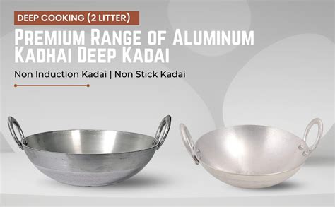 Buy Tannu Craft Aluminium kadhai Premium Range of Aluminum Kadhai Deep ...