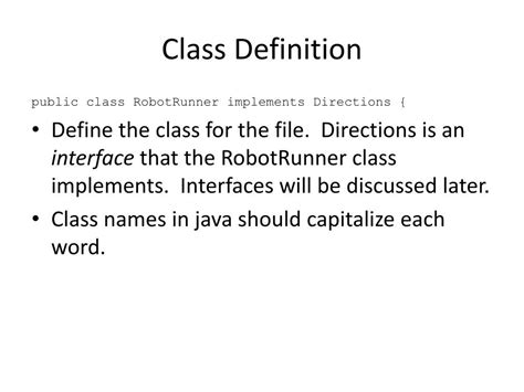 Class Definition in Java 的图像结果
