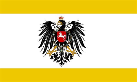Redesigned flag for the kingdom of Hannover, after it was annexed by Prussia in 1866 : vexillology