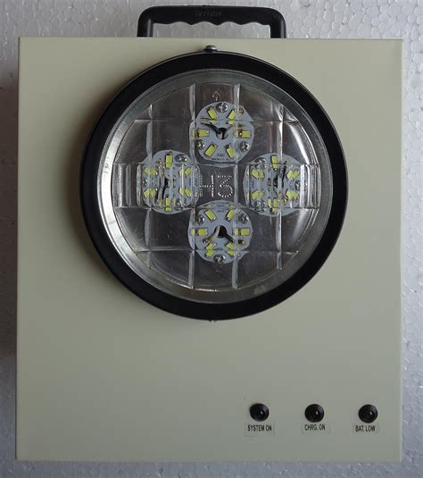 SKP Metal Industrial Emergency Round Light, (12 Watts, White) : Amazon ...