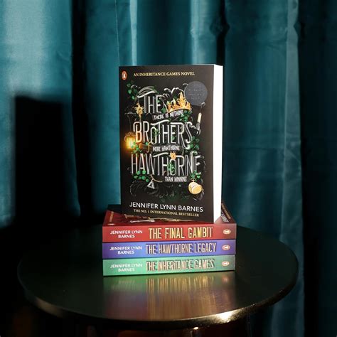 The Brothers Hawthorne (The Inheritance Games, 4) by Jennifer Lynn ...