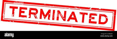 Image result for Terminated Red Text