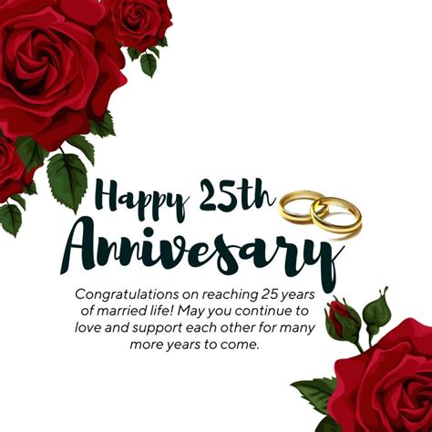 200 sweet 25th wedding anniversary wishes messages – Artofit