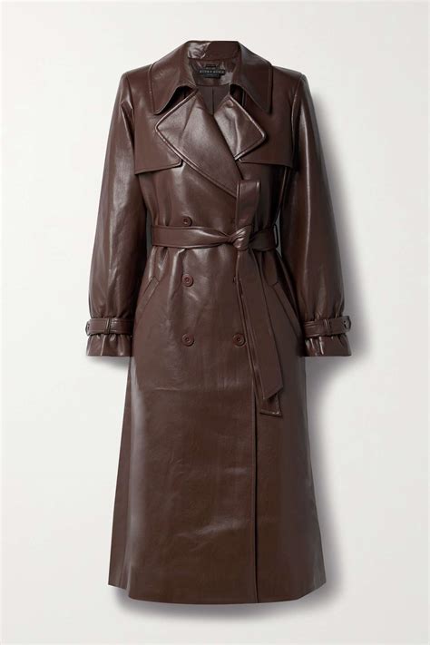 Best Leather Trench Coats for Women | Observer