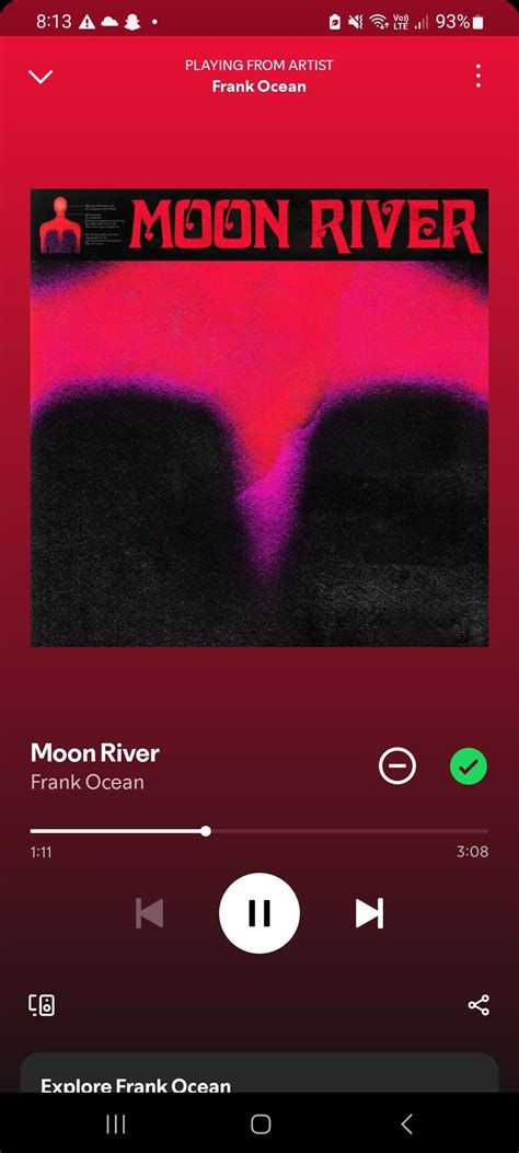 moon river by frank ocean | Pretty lyrics, Pretty quotes, Just lyrics