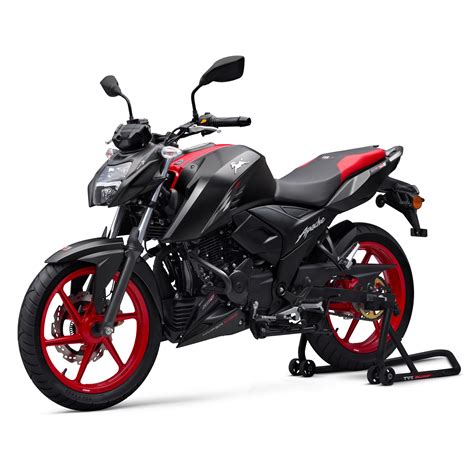TVS Apache RTR 160 4V Disc with SmartXonnect (Matte Black) on EMI ...