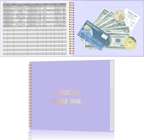 Amazon.com : HAUTOCO Accounting Ledger Book for Small Business ...