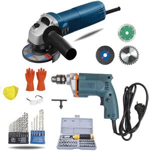 My Factor Angle Grinder with Drill Machine Combo Multicolor (DE398 ...