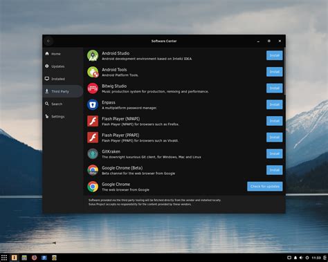 Image result for Solus Linux Distro