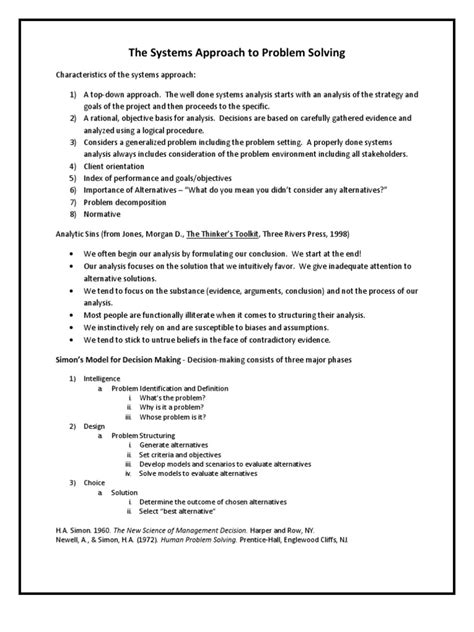 Image result for Problem Solving Systems