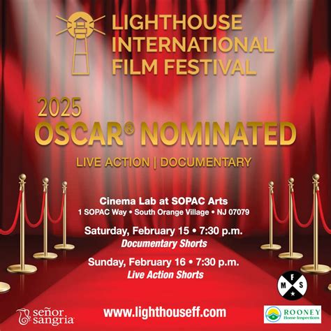 Feb 15 | 2025 Oscar Nominated Shorts | South Orange, NJ Patch