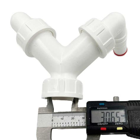 Image result for Dual Washing Machine Waste Pipe