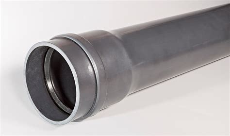 PVC Kabelschutzrohr mit Steckmuffe DN 125/3,7 Länge 6m VE 306 m ...