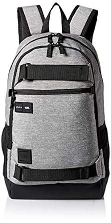 RVCA Men's Curb Skate Backpack, heather grey, ONE SIZE : Amazon.in ...