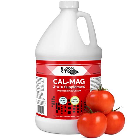 Bloom City Professional Grade Ultra Pure Cal-Mag Growing Supplement ...