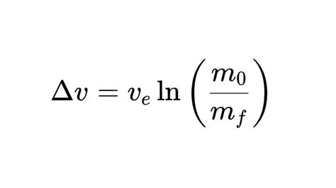 Tsiolkovsky’s Rocket Equation Explanation and Uses - Philip Metzger