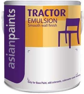 Asian Paints TRACTOR EMULSION 1L SUPWHITE Emulsion Wall Paint Price in ...