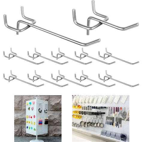 Buy Pegboard Hooks, KASTWAVE Peg Hooks Super Heavy Duty Metal Shelving ...