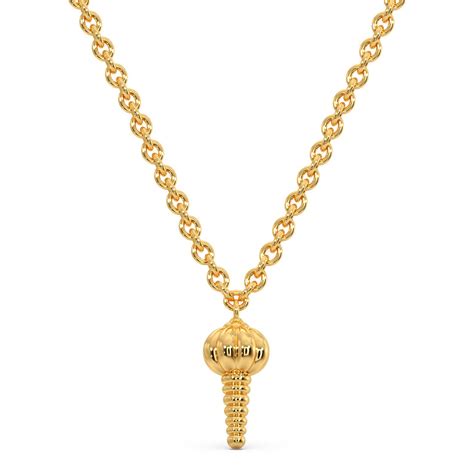 Gedak Gold Pendant Necklace Online Jewellery Shopping India | Yellow ...