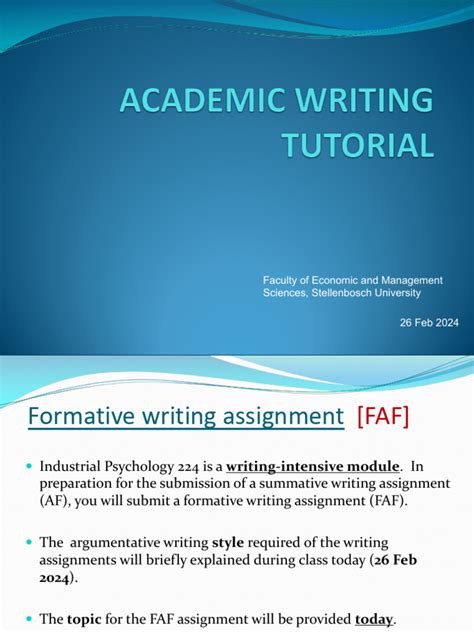 Image result for Academic Writing Tutorial Process