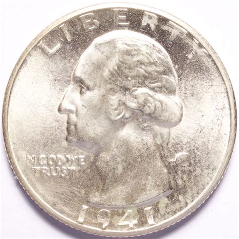 1941-D Washington Silver Quarter - Numismax