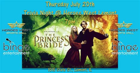 Image result for Princess Bride Trivia