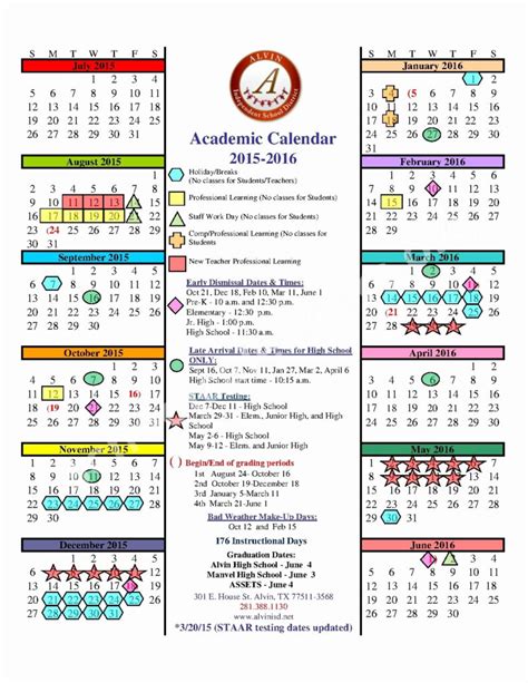 Alvin Community College Calendar 2024-2025 - Calendars 2025